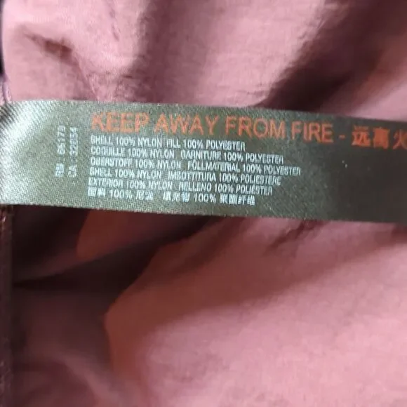 Free People FP Movement Pippa Packable Puffer Jacket XS eggplant - Picture 7 of 8